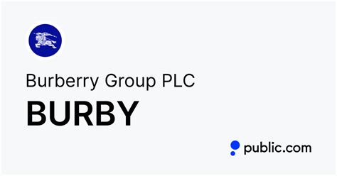 burberry group plc stock|Burberry stock forecast.